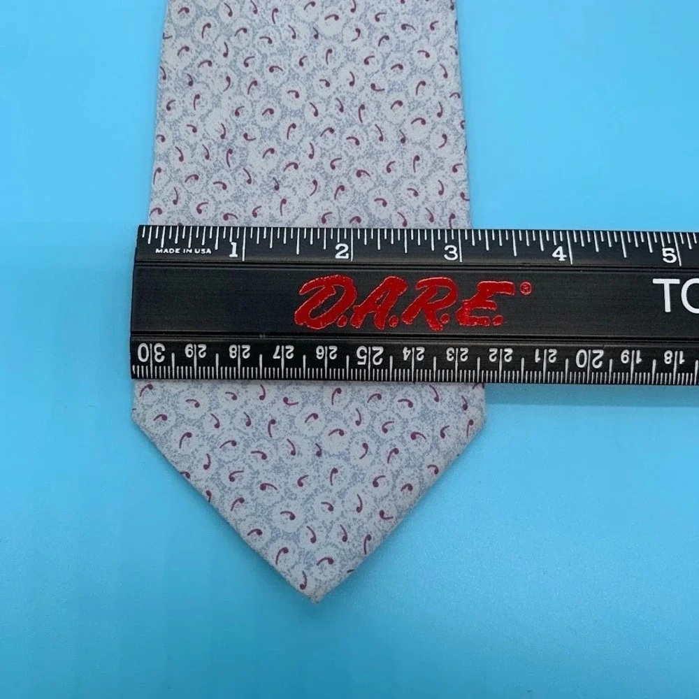 Enrico Guccini Men's Light‎ Blue Dress Tie All Silk Classic Necktie